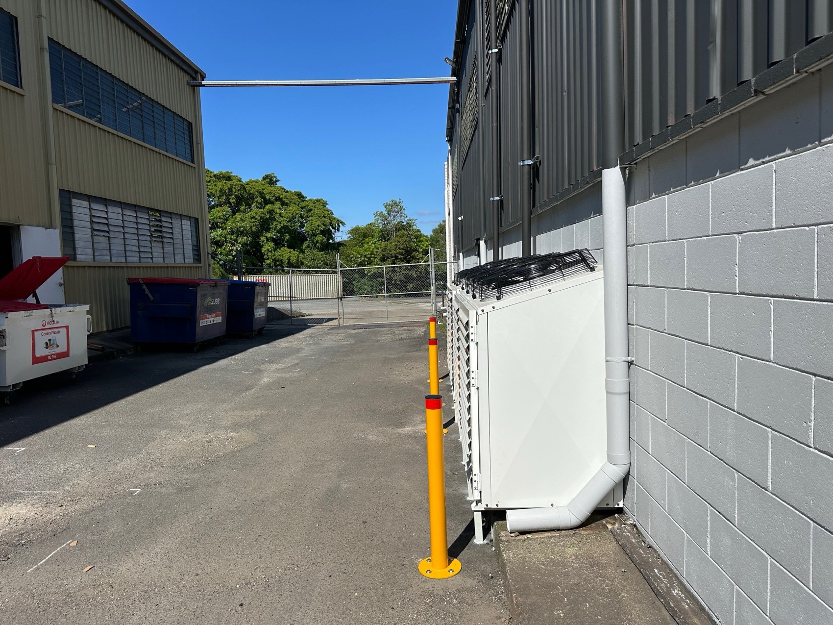 Commercial condensing unit installed by RHQ